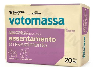 Saco- argamassa Votoran 20Kg